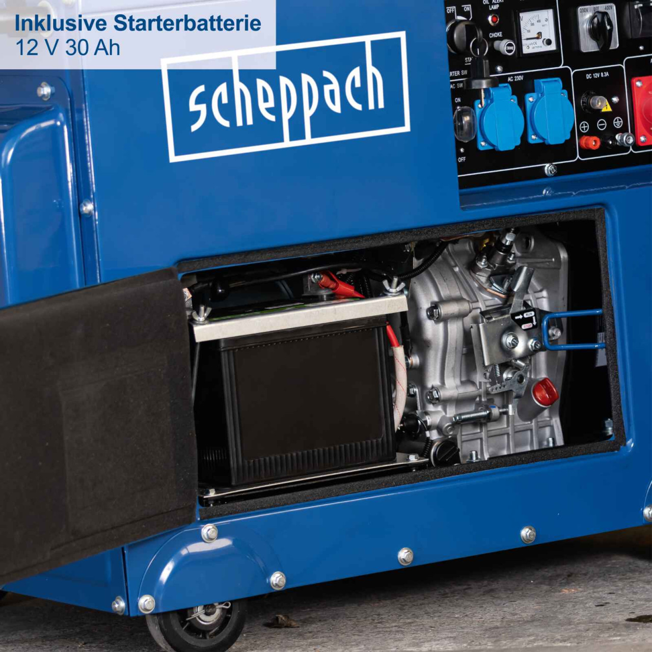 Scheppach agregat za struju SG5200D 5kW