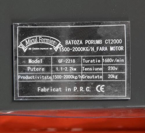 Mlin za kukuruz LITTLE FARMER CT2000 2,2KW GF-1140