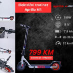 Električni trotinet romobil skuter Aprilia M1